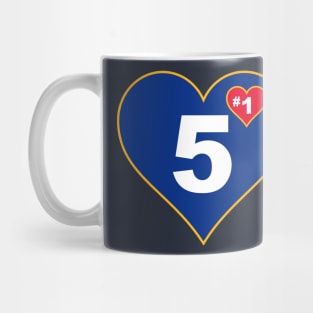 #1 in your heart Mug